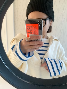 LINAさん（レディース・159cm）の冬コーディネート