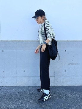 LINAさん（レディース・159cm）の夏コーディネート