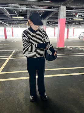 LINAさん(レディース・159cm)の冬コーディネート