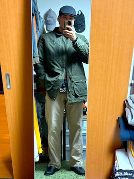 「L.L.Bean（エルエルビーン）のアイテム（ジャケット/アウター）」を使った、RENTAさん（メンズ・185cm）の春コーディネート