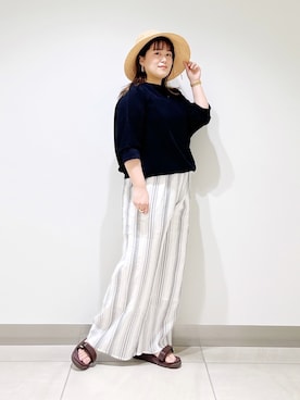 「SHAKA」｜サトみ。さん（レディース・151cm・20代）の春コーディネート