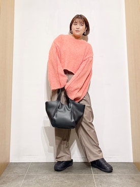 「SUBU（スブ）のアイテム（その他シューズ）」を使った、サトみ。さん（レディース・151cm）の秋コーディネート