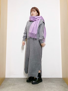 サトみ。さん（レディース・151cm）の冬コーディネート