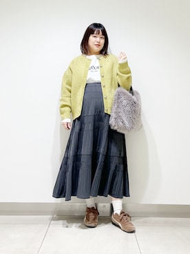 「アイテム（ハンドバッグ）」を使った、サトみ。さん（レディース・151cm・30代）の秋コーディネート