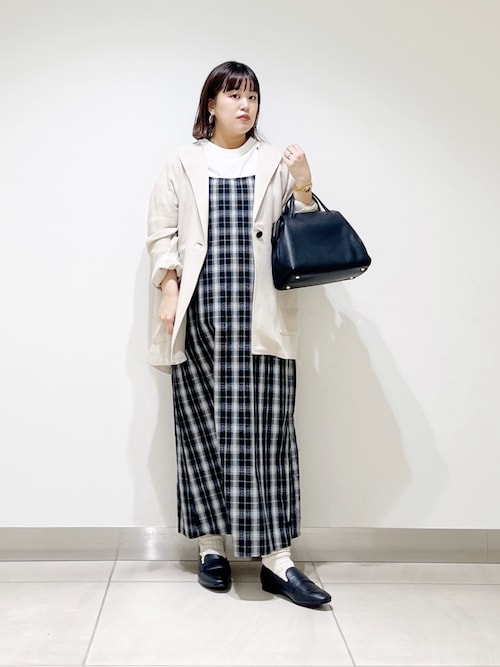 セール】チェックキャミワンピース（ワンピース）｜URBAN