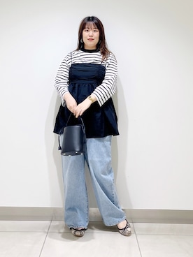 「アイテム（その他トップス）」を使った、サトみ。さん（レディース・151cm・20代）の夏コーディネート