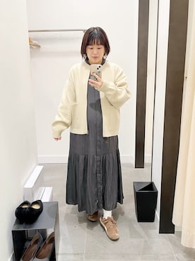 「URBAN RESEARCH（アーバンリサーチ）のアイテム」を使った、サトみ。さん（レディース・151cm）の秋コーディネート