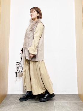 サトみ。さん（レディース・151cm）の秋コーディネート