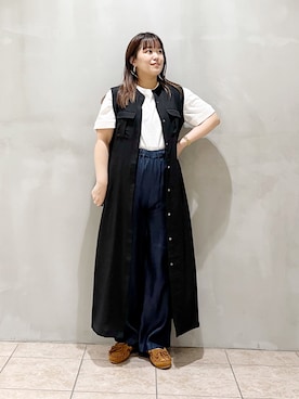 「Minnetonka（ミネトンカ）のアイテム」を使った、サトみ。さん（レディース・151cm）の夏コーディネート