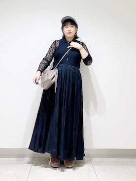 「アイテム（帽子）」を使った、サトみ。さん（レディース・151cm・30代）の夏コーディネート
