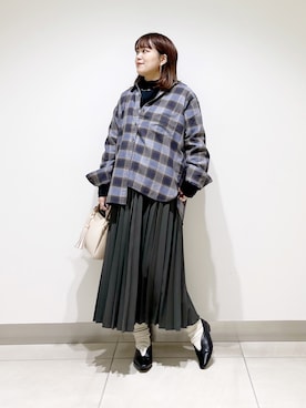 「URBAN RESEARCH DOORS」｜サトみ。さん（レディース・151cm）の秋コーディネート