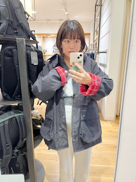 「アイテム（タンクトップ）」を使った、サトみ。さん（レディース・151cm）の秋コーディネート