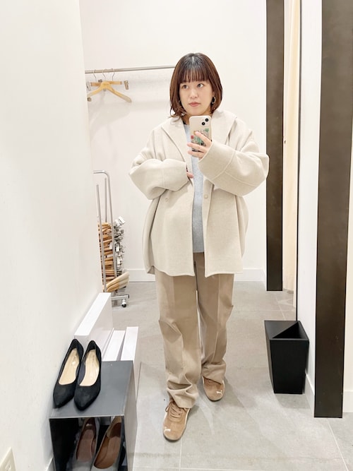 ウールリバーミドルガウンコート URBAN RESEARCH DOORS コート アウター ウールリバーミドル