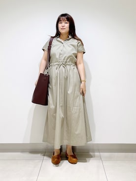 「Minnetonka（ミネトンカ）のアイテム」を使った、サトみ。さん（レディース・151cm）の夏コーディネート
