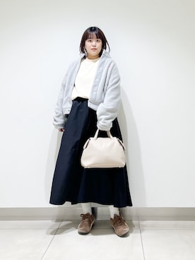 「アイテム（Tシャツ/カットソー）」を使った、サトみ。さん（レディース・151cm・30代）の秋コーディネート