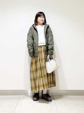 「アイテム（ジャケット/アウター）」を使った、サトみ。さん（レディース・151cm・30代）の秋コーディネート