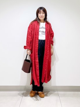 「Minnetonka（ミネトンカ）のアイテム」を使った、サトみ。さん（レディース・151cm）の夏コーディネート