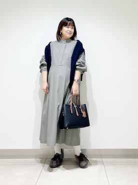 「RODE SKO（ロデスコ）のアイテム」を使った、サトみ。さん（レディース・151cm）の秋コーディネート
