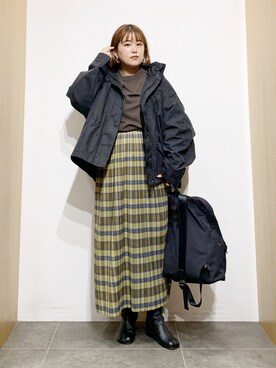 「URBAN RESEARCH（アーバンリサーチ）のアイテム（バックパック/リュック）」を使った、サトみ。さん（レディース・151cm）の秋コーディネート