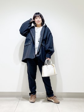 「アイテム（その他アウター）」を使った、サトみ。さん（レディース・151cm・30代）の秋コーディネート