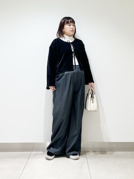 「アイテム（パンツ）」を使った、サトみ。さん（レディース・151cm・30代）の秋コーディネート