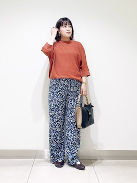 「アイテム（パンプス）」を使った、サトみ。さん（レディース・151cm）の秋コーディネート