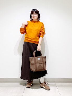 サトみ。さん（骨格ストレート・レディース・151cm）の秋コーディネート