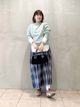 サトみ。さん（骨格ストレート・レディース・151cm）の秋コーディネート