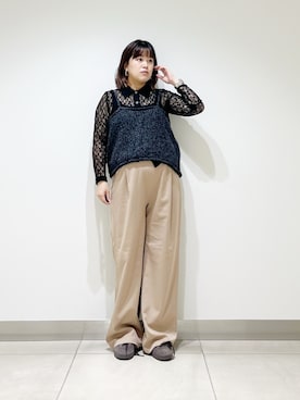 「URBAN RESEARCH（アーバンリサーチ）のアイテム」を使った、サトみ。さん（レディース・151cm）の秋コーディネート