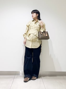 サトみ。さん（骨格ストレート・レディース・151cm）の秋コーディネート