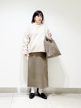 「アイテム（その他トップス）」を使った、サトみ。さん（レディース・151cm）の秋コーディネート