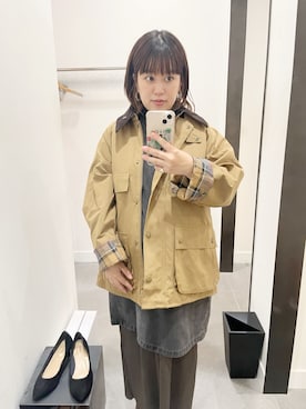 「アイテム（ジャケット/アウター）」を使った、サトみ。さん（レディース・151cm・30代）の秋コーディネート