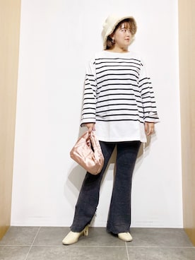 「R JUBILEE（アールジュビリー）のアイテム」を使った、サトみ。さん（レディース・151cm）の秋コーディネート