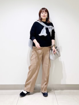 「URBAN RESEARCH DOORS」｜サトみ。さん（レディース・151cm）の秋コーディネート