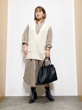 サトみ。さん（レディース・151cm）の秋コーディネート