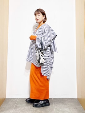 「iI（アイ）のアイテム」を使った、サトみ。さん（レディース・151cm）の冬コーディネート