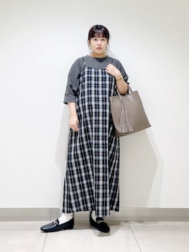 「アイテム（ワンピース/ドレス）」を使った、サトみ。さん（レディース・151cm・30代）の夏コーディネート