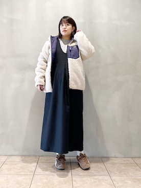 「アイテム（ワンピース/ドレス）」を使った、サトみ。さん（レディース・151cm・30代）の秋コーディネート