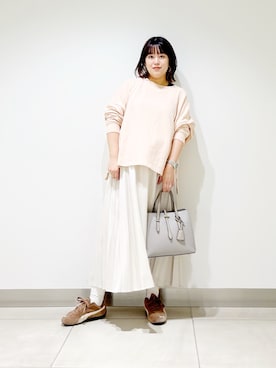 「アイテム（バッグ）」を使った、サトみ。さん（レディース・151cm・30代）の秋コーディネート
