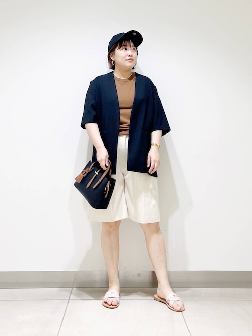 セール】『セットアップ対応』 ワンタックハーフパンツ（その他パンツ