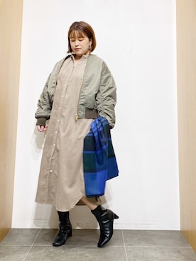 サトみ。さん（レディース・151cm）の秋コーディネート