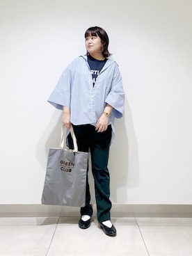 「URBAN RESEARCH（アーバンリサーチ）のアイテム」を使った、サトみ。さん（レディース・151cm）の秋コーディネート