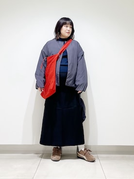 「アイテム（スカート）」を使った、サトみ。さん（レディース・151cm・30代）の秋コーディネート