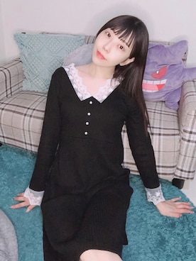 相沢梨紗さん(レディース・159cm)の冬コーディネート