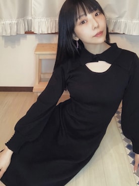 「ARTIDA OUD（アルティーダウード）のアイテム」を使った、相沢梨紗さん（レディース・159cm）の冬コーディネート