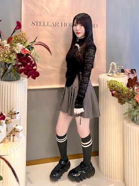 「アイテム（その他）」を使った、相沢梨紗さん（レディース・161cm）の秋コーディネート