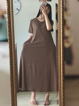 相沢梨紗さん（レディース・159cm）の夏コーディネート