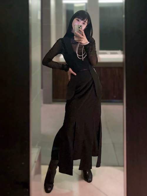 vents skirt ＆ bustier set-up / ベンツセットアップを使った