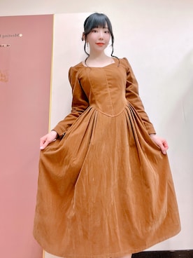 「フェミニン」｜相沢梨紗さん（レディース・159cm）の冬コーディネート