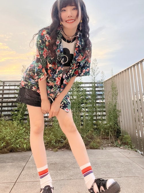 MARY QUANT - きぬちゃん愛用Daisy chibi-T♡マリークワント×パメオポーズTシャツ マリークヮント×パメオポーズ第2弾、デイジーロゴのチビT＆